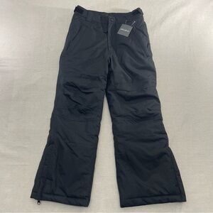 NEW Eddie Bauer Youth Powder Search Pant Onyx Size M Black Snow Pants NWT